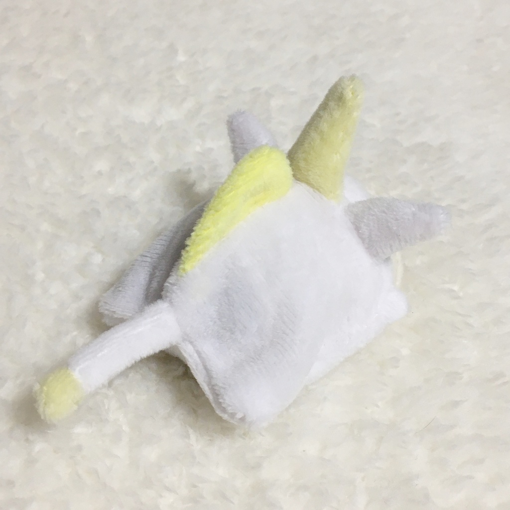 もちマスミニ着ぐるみ ユニコーン クリームイエロー