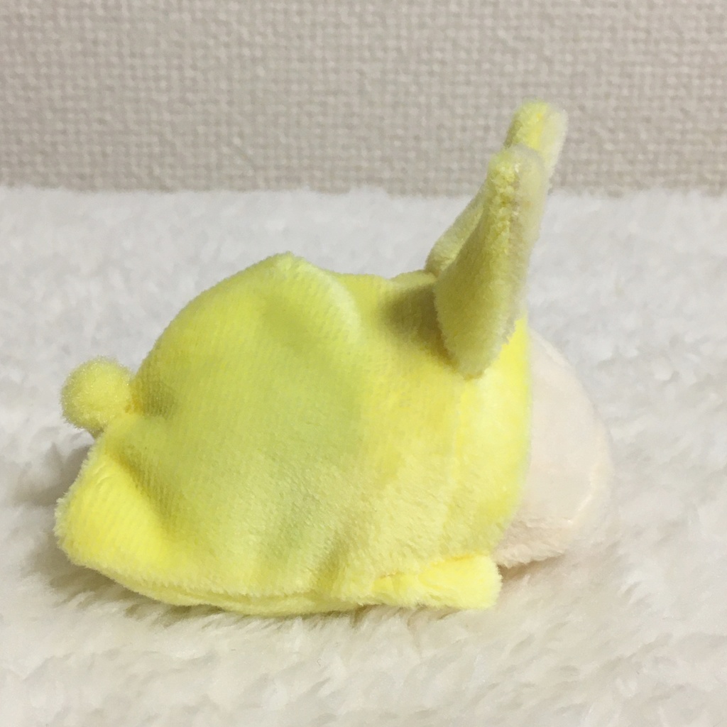 もちマスミニ着ぐるみ うさぎ レモンイエロー&クリームイエロー