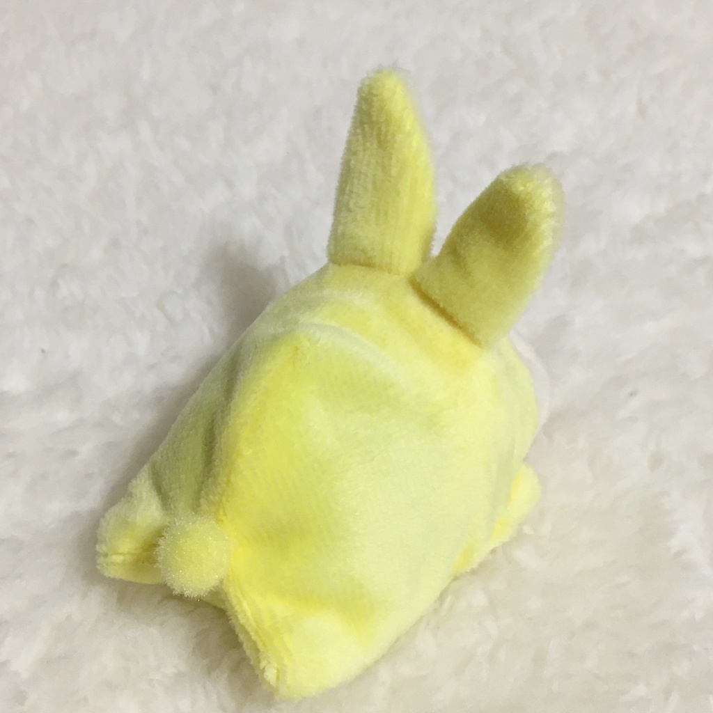 もちマスミニ着ぐるみ うさぎ レモンイエロー&クリームイエロー
