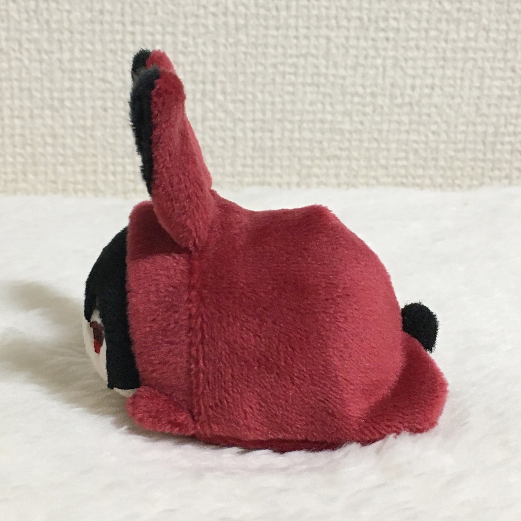 もちマスミニ着ぐるみ うさぎ ワインレッド&ブラック