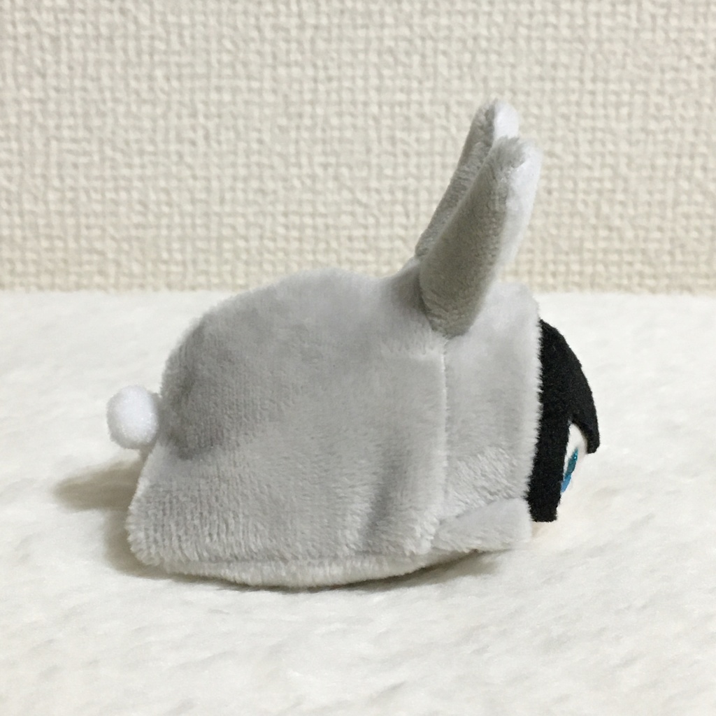 もちマスミニ着ぐるみ うさぎ ライトグレー