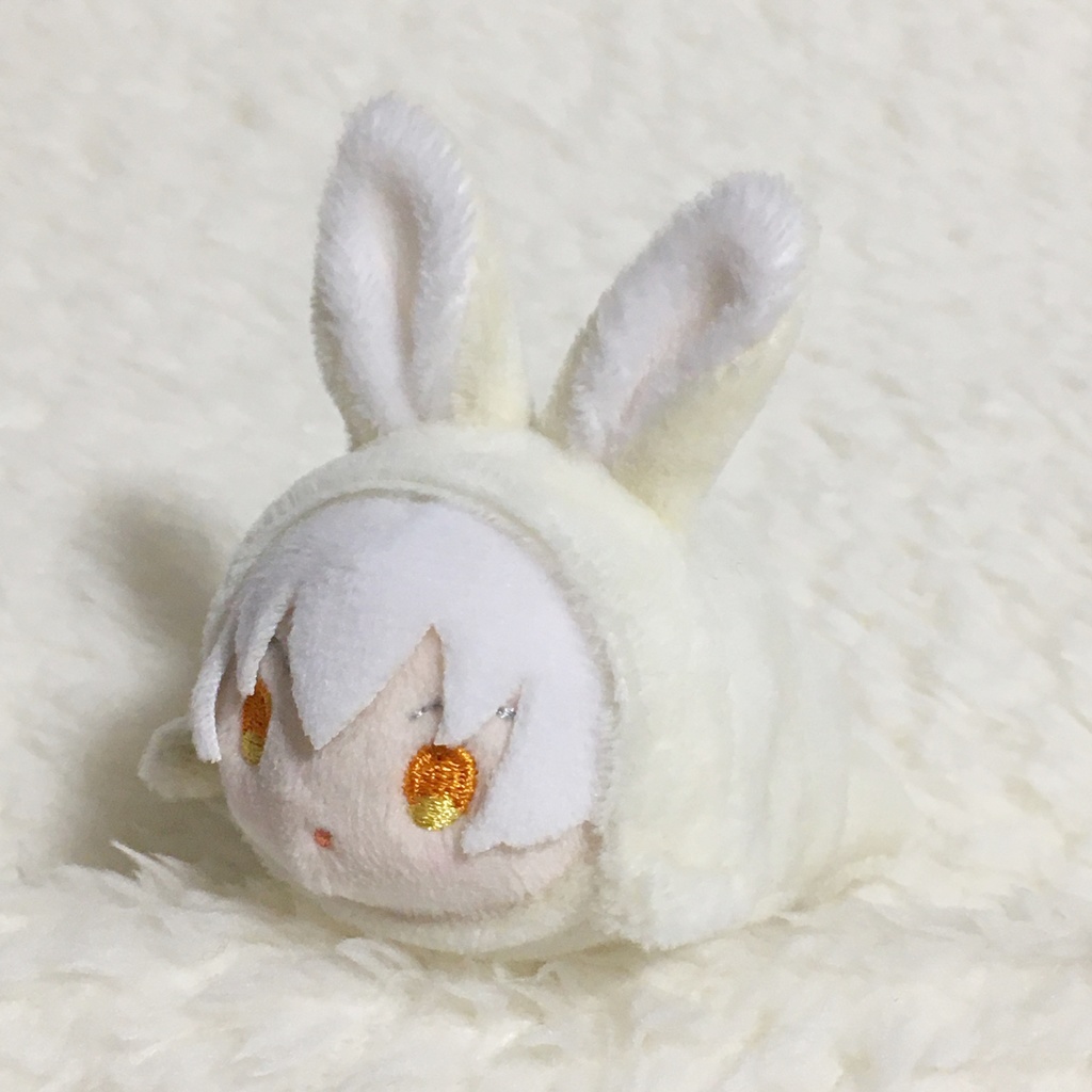 もちマスミニ着ぐるみ うさぎ ミルク&ホワイト