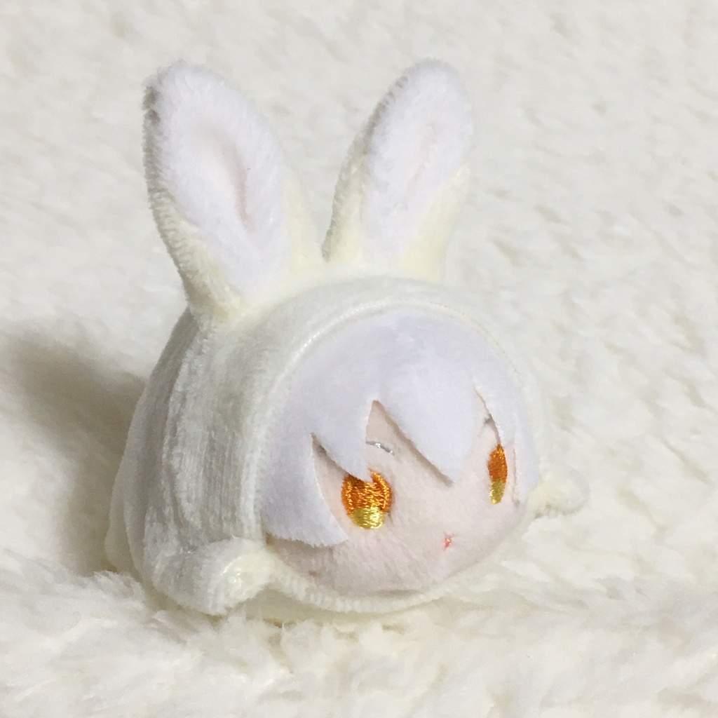 もちマスミニ着ぐるみ うさぎ ミルク&ホワイト