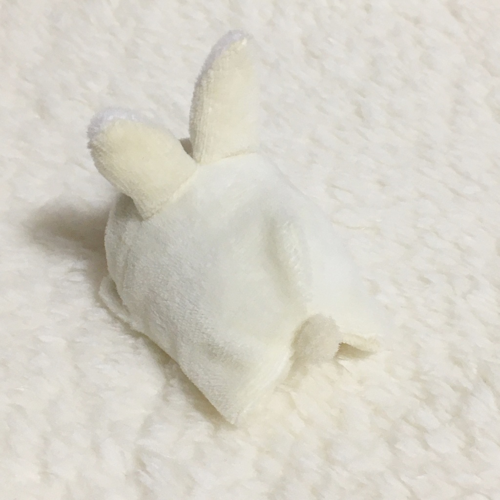 もちマスミニ着ぐるみ うさぎ ミルク&ホワイト