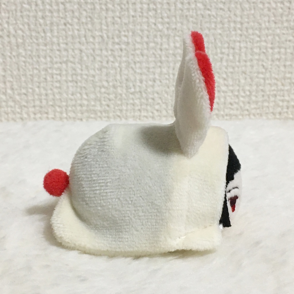 もちマスミニ着ぐるみ うさぎ ミルク&レッド