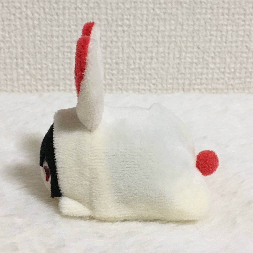 もちマスミニ着ぐるみ うさぎ ミルク&レッド