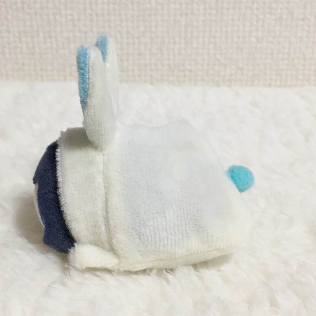 もちマスミニ着ぐるみ うさぎ ミルク&スカイブルー