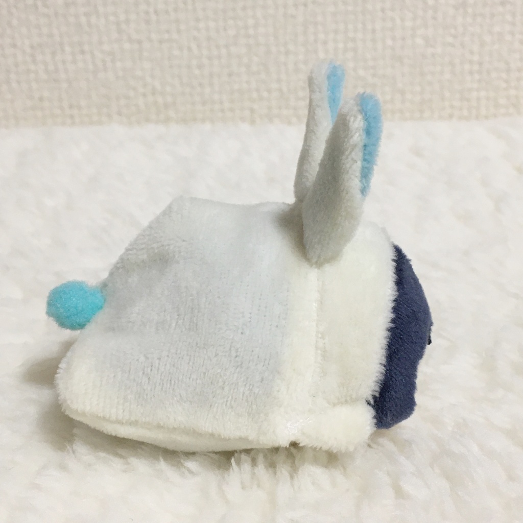 もちマスミニ着ぐるみ うさぎ ミルク&スカイブルー