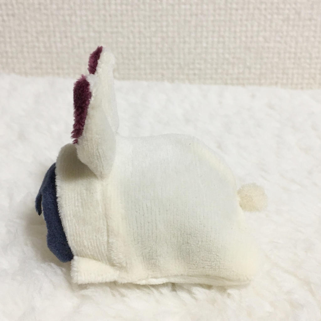 もちマスミニ着ぐるみ うさぎ ミルク&バーガンディー