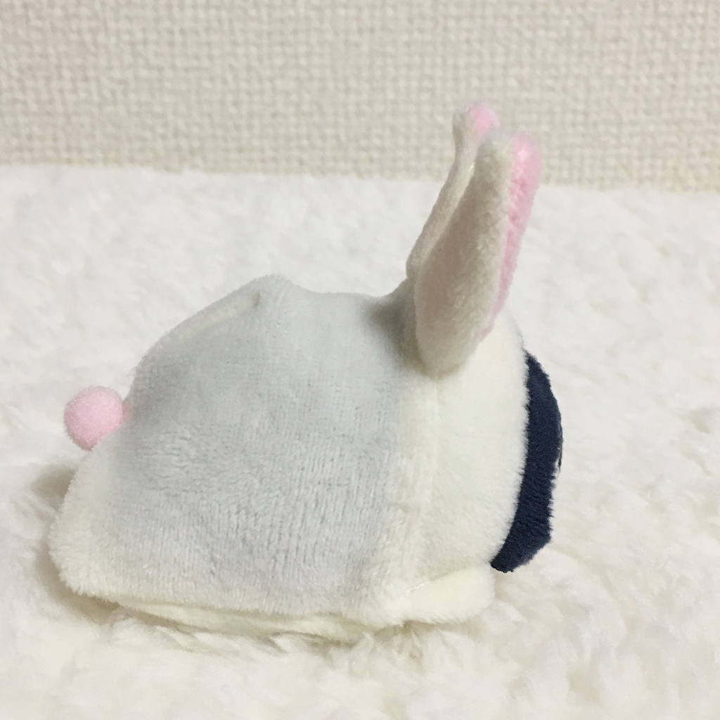 もちマスミニ着ぐるみ うさぎ ミルク&ベビーピンク