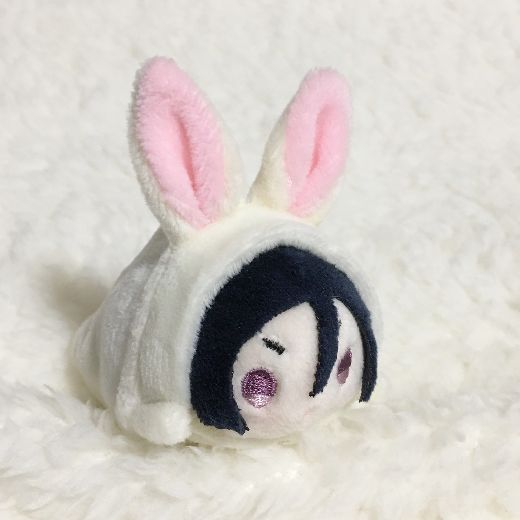 もちマスミニ着ぐるみ うさぎ ミルク&ベビーピンク