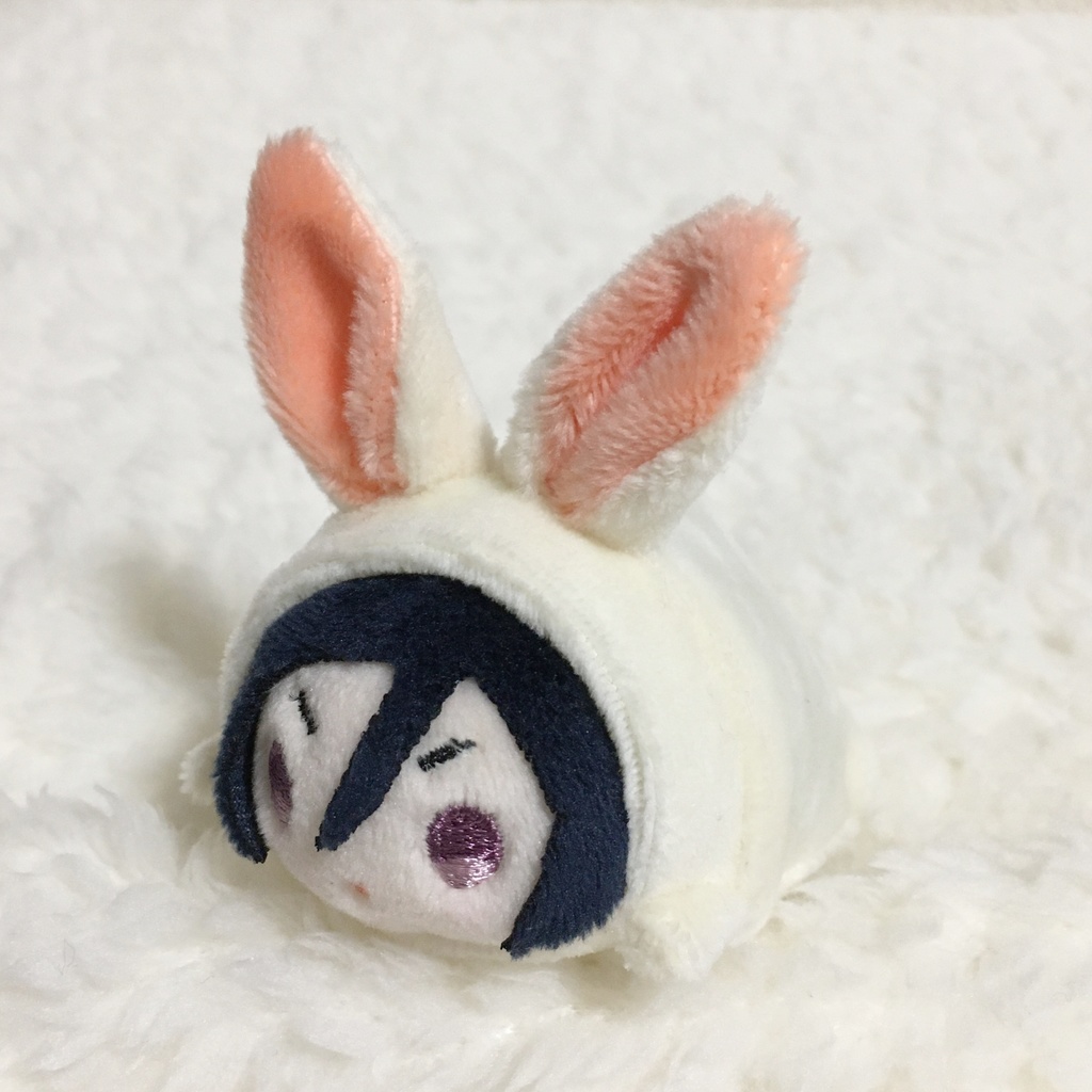 もちマスミニ着ぐるみ うさぎ ミルク&サーモンピンク