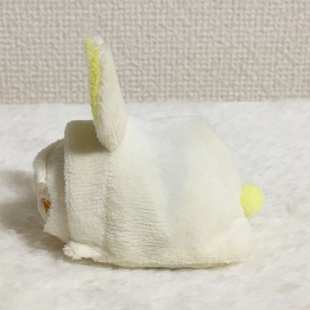 もちマスミニ着ぐるみ うさぎ ミルク&レモンイエロー