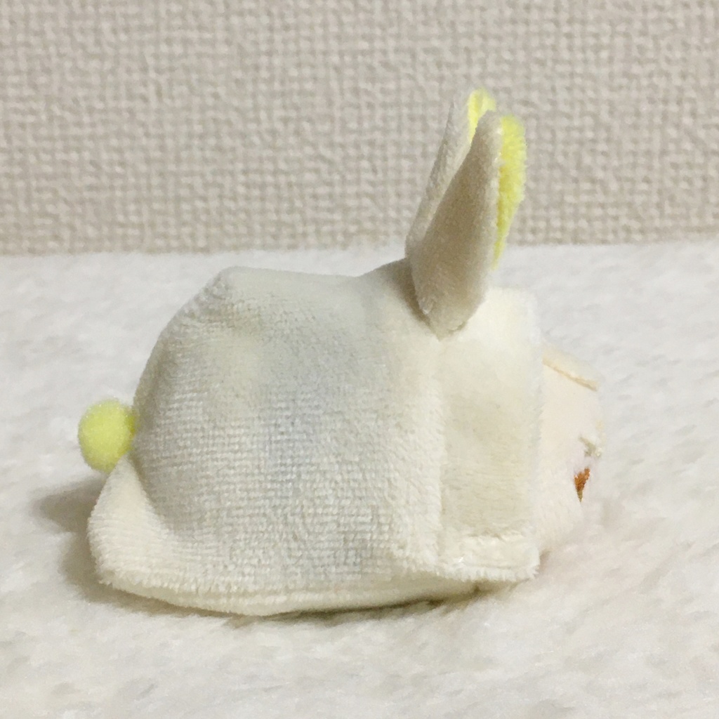 もちマスミニ着ぐるみ うさぎ ミルク&レモンイエロー