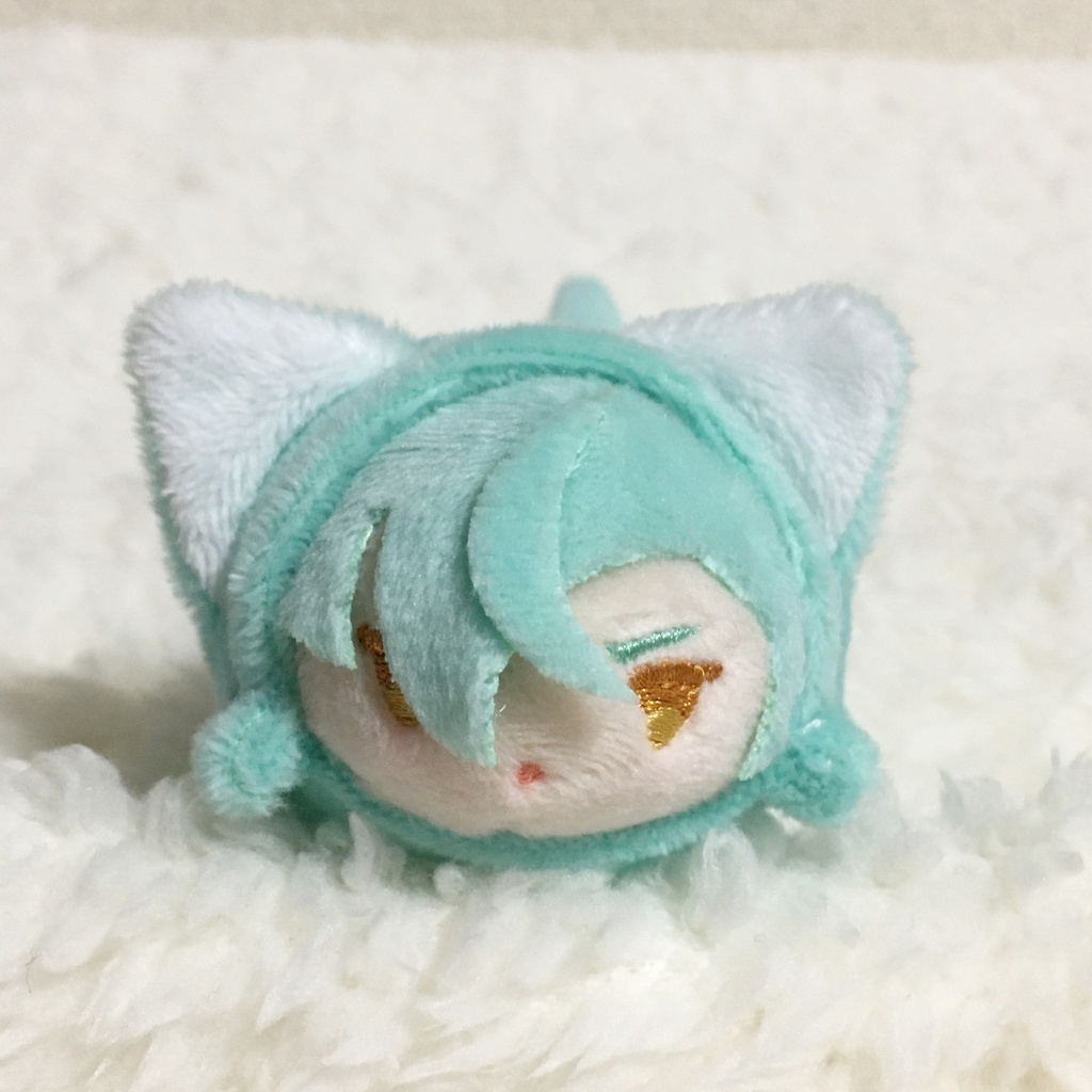 もちマスミニ着ぐるみ ねこ ミントグリーン