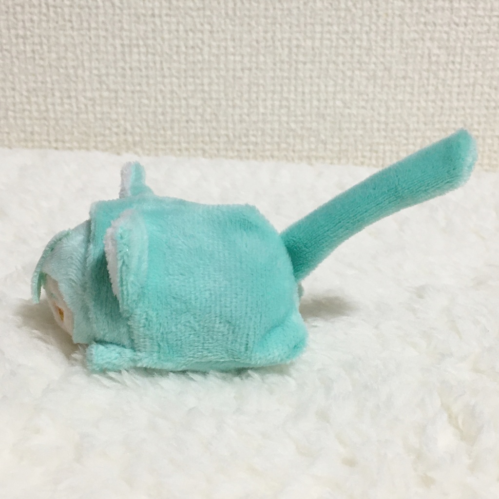 もちマスミニ着ぐるみ ねこ ミントグリーン