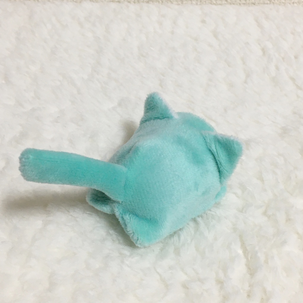 もちマスミニ着ぐるみ ねこ ミントグリーン