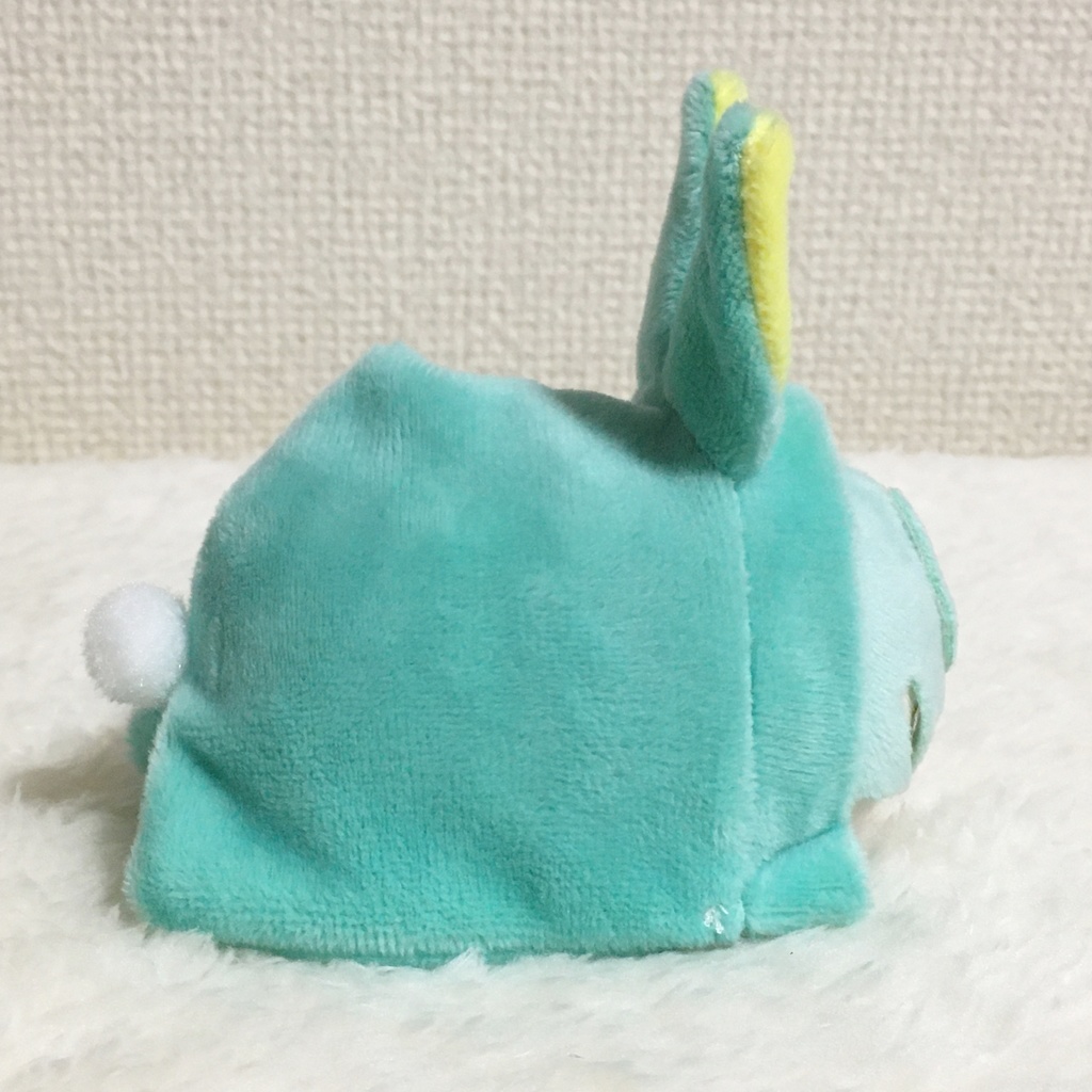 もちマス/もちころりん着ぐるみ うさぎ ミントグリーン&レモンイエロー