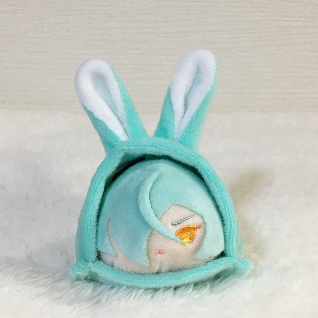 もちマス/もちころりん着ぐるみ うさぎ ミントグリーン