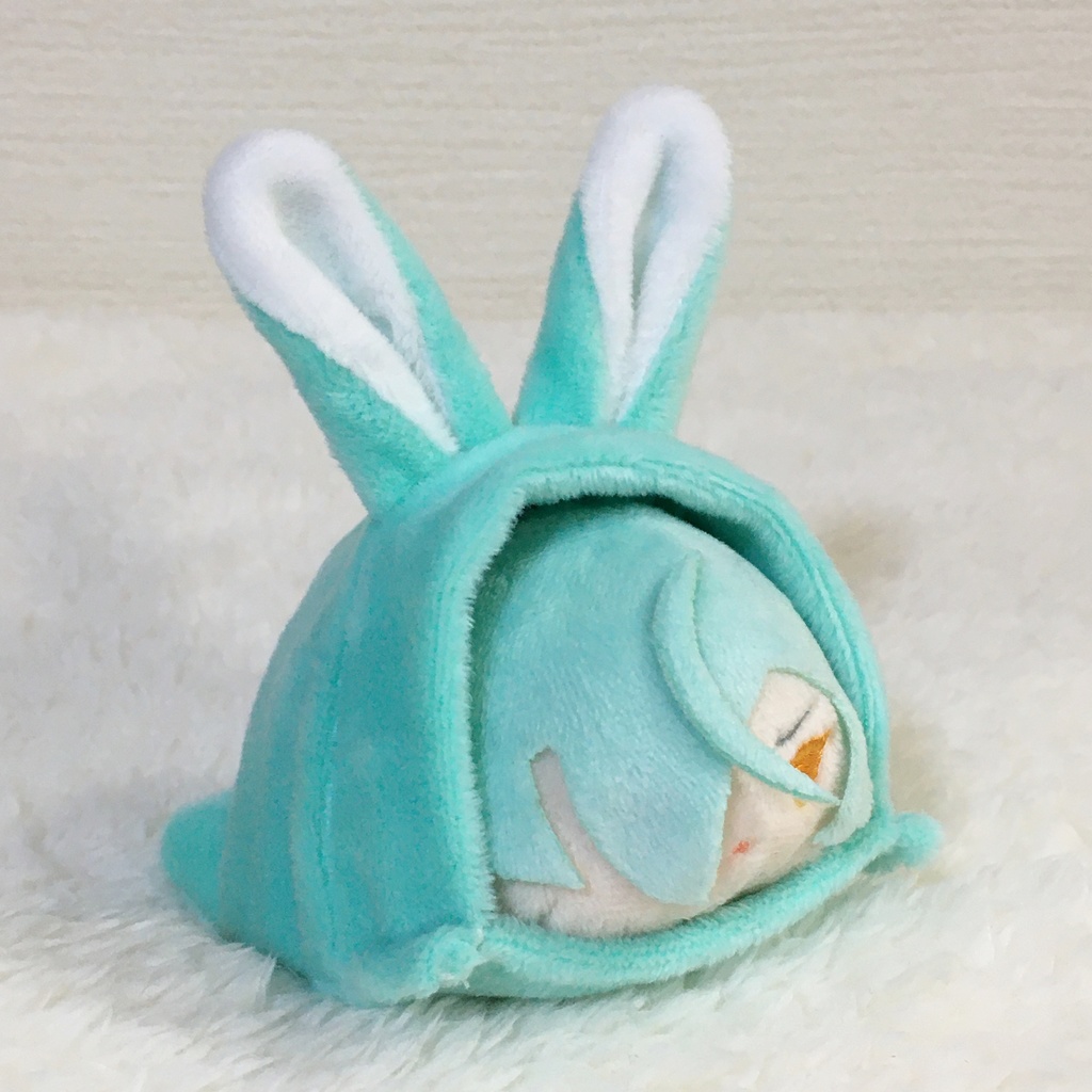 もちマス/もちころりん着ぐるみ うさぎ ミントグリーン