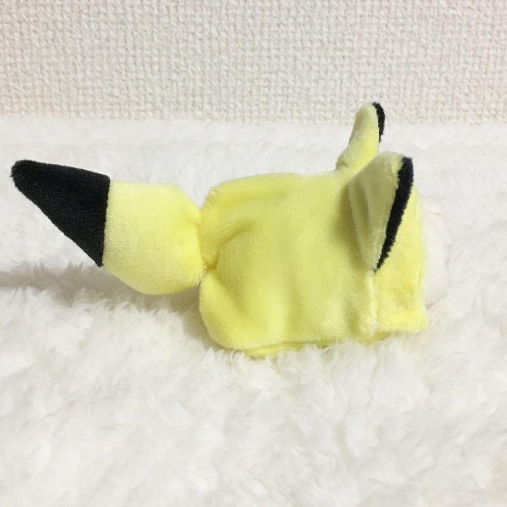 もちマスミニ着ぐるみ きつね レモンイエロー&ブラック