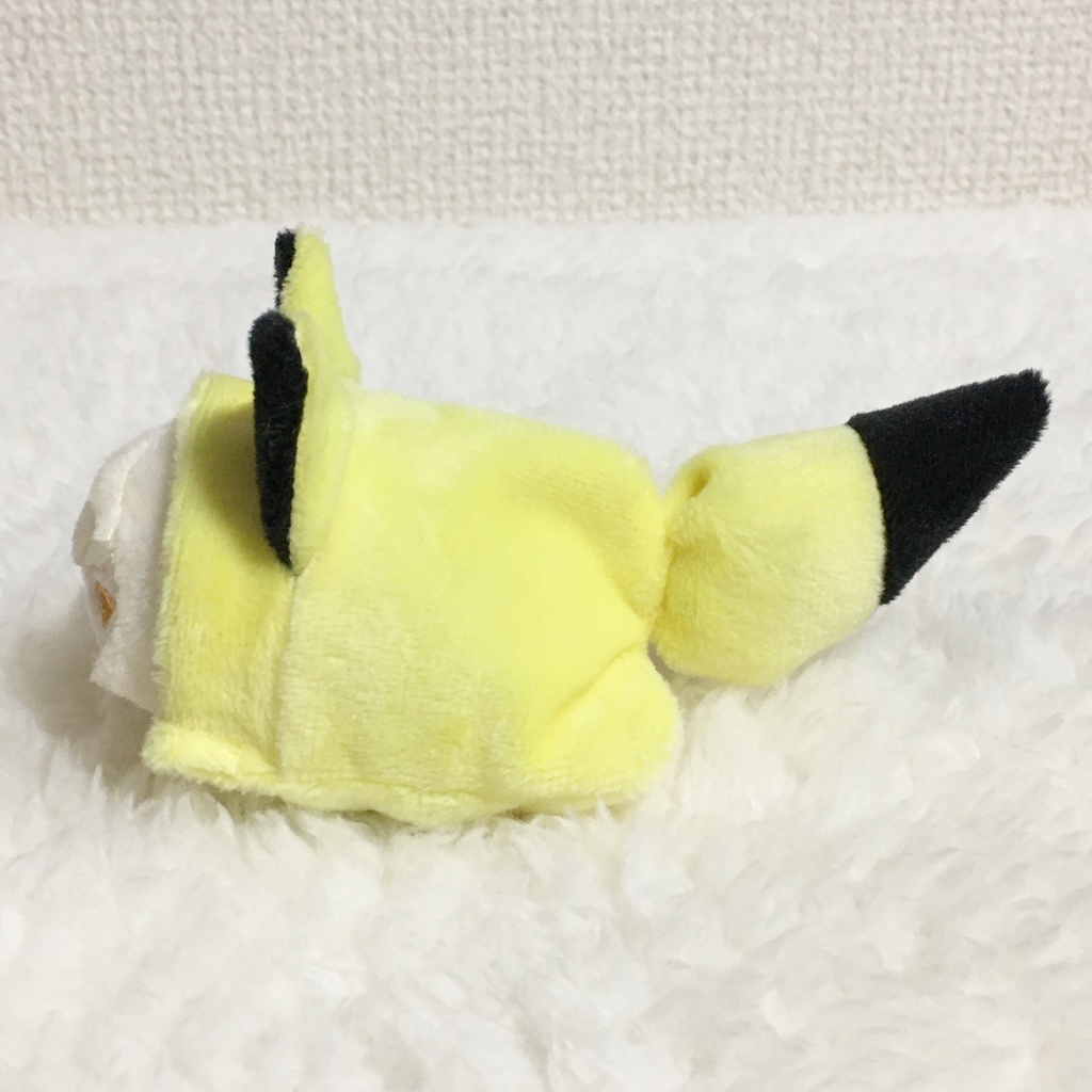 もちマスミニ着ぐるみ きつね レモンイエロー&ブラック