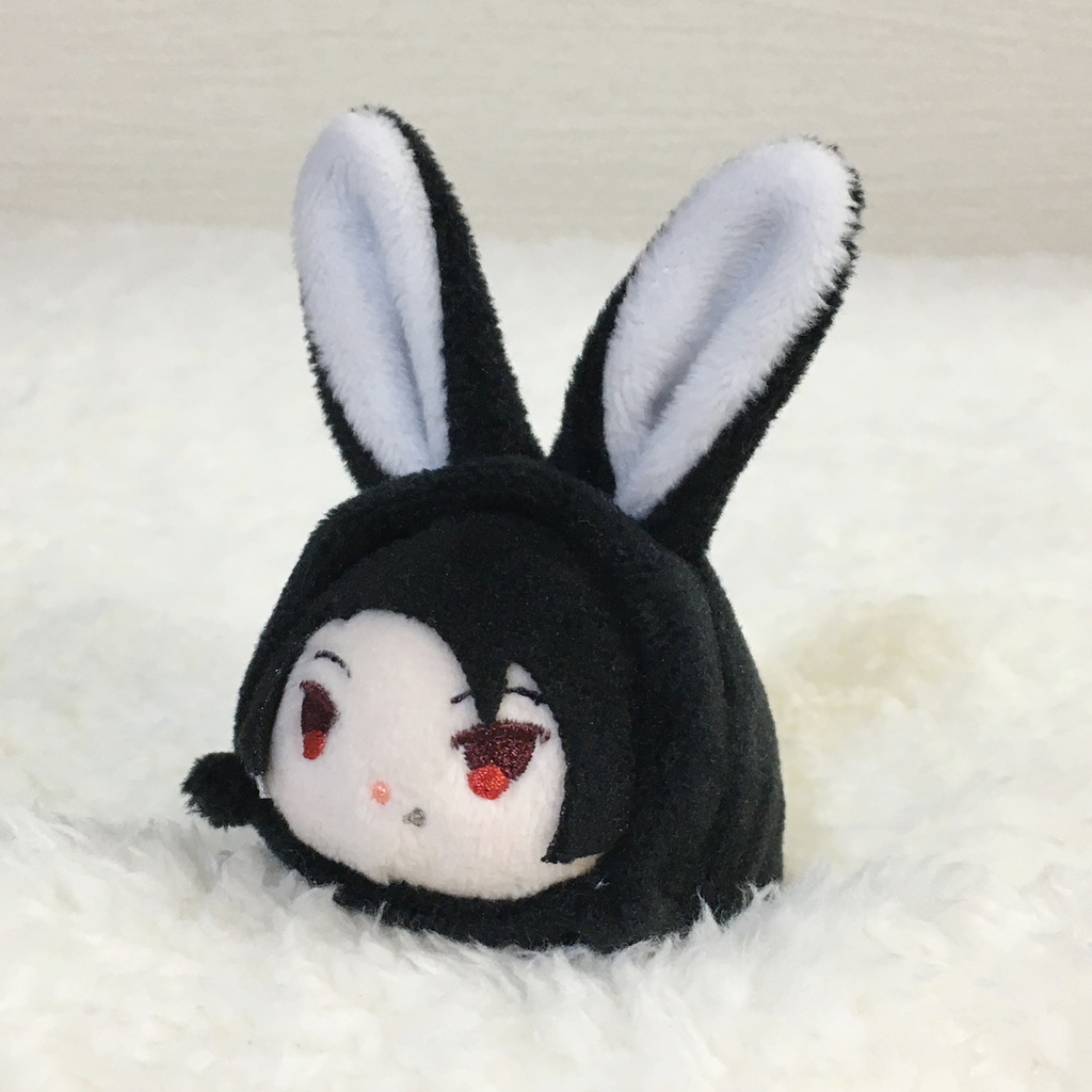 もちマスミニ着ぐるみ うさぎ ブラック