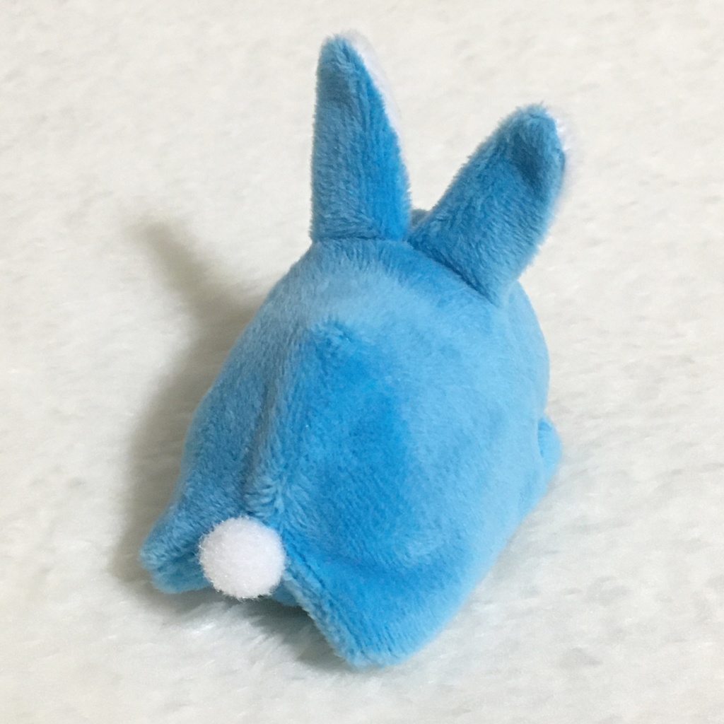 もちマスミニ着ぐるみ うさぎ アクアブルー