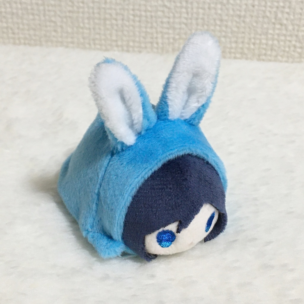 もちマスミニ着ぐるみ うさぎ アクアブルー