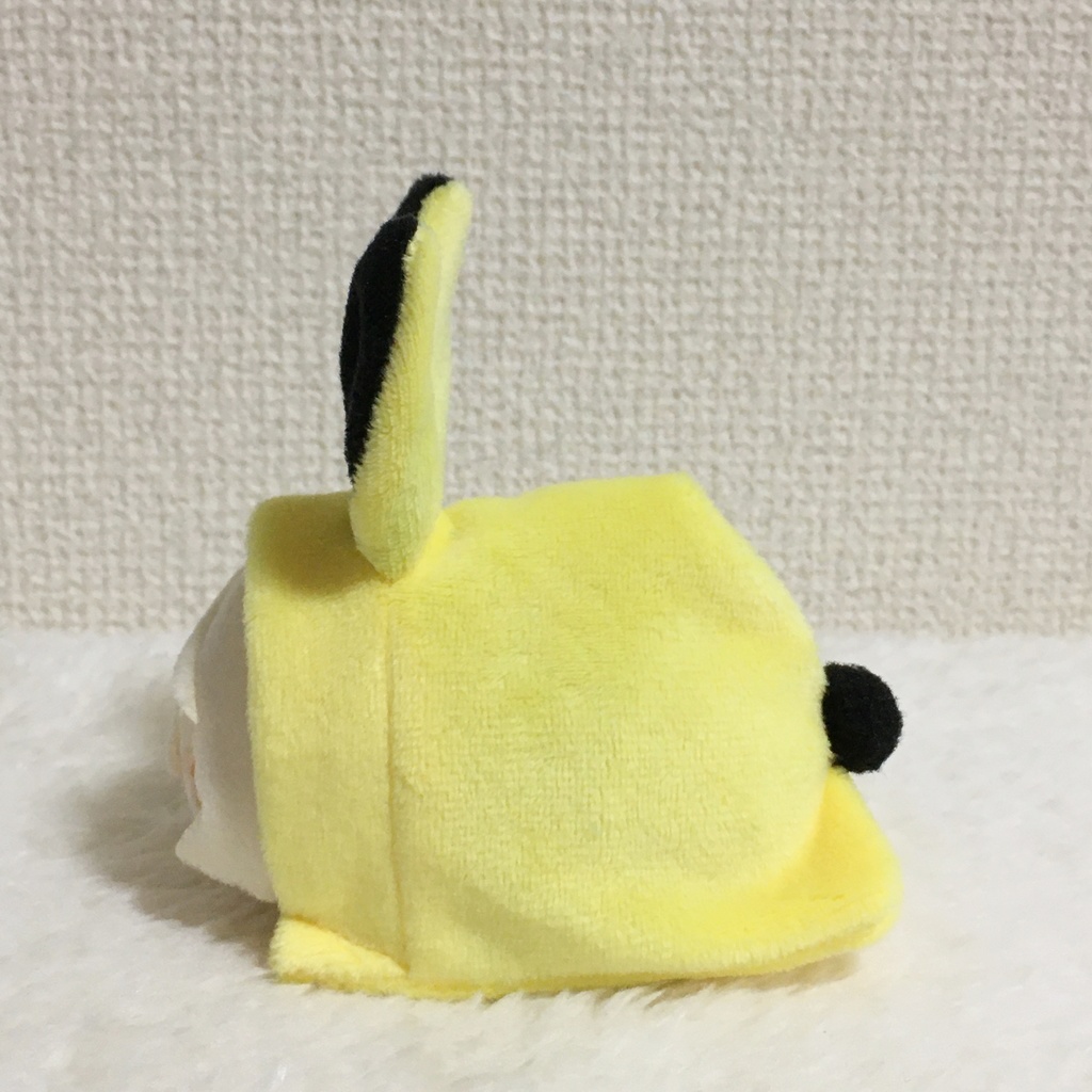 もちマス/もちころりん着ぐるみ うさぎ レモンイエロー&ブラック