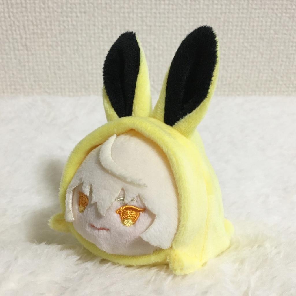 もちマス/もちころりん着ぐるみ うさぎ レモンイエロー&ブラック