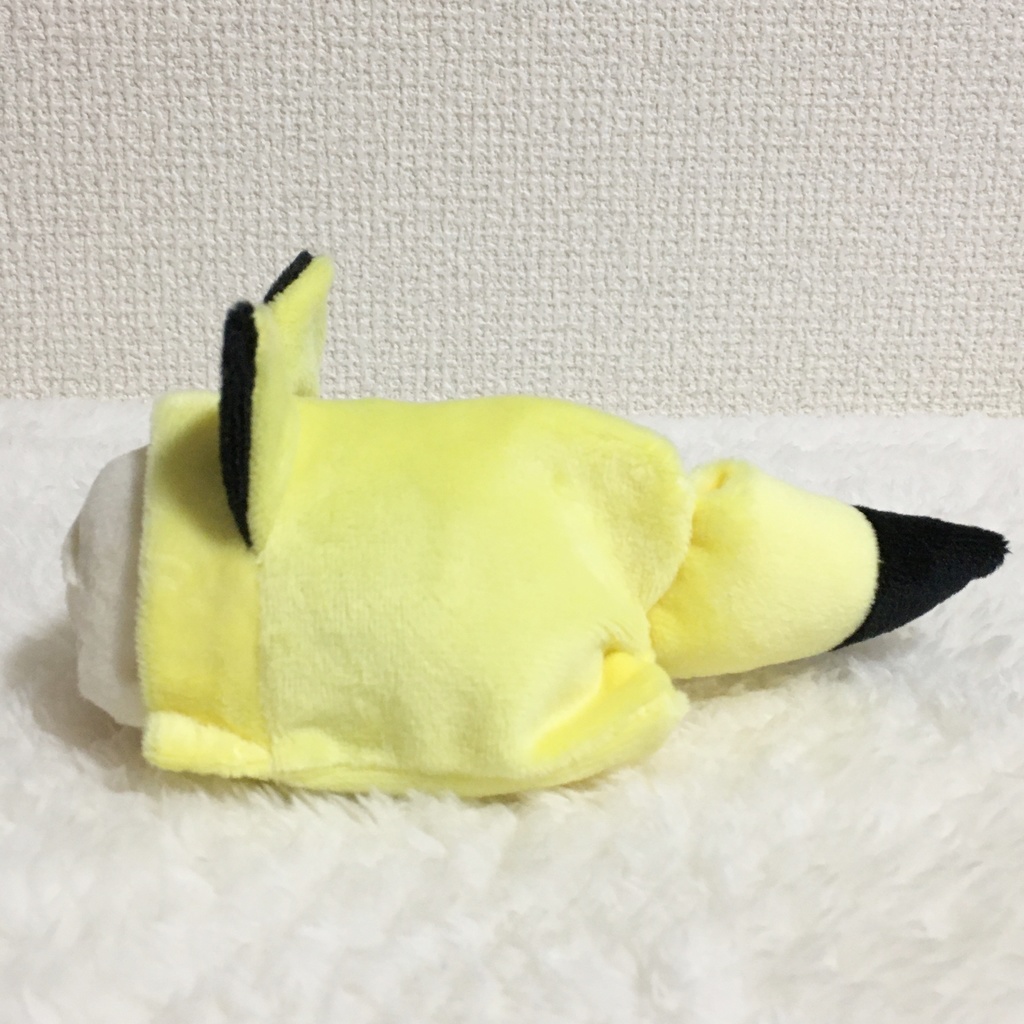 もちマス/もちころりん着ぐるみ きつね レモンイエロー&ブラック