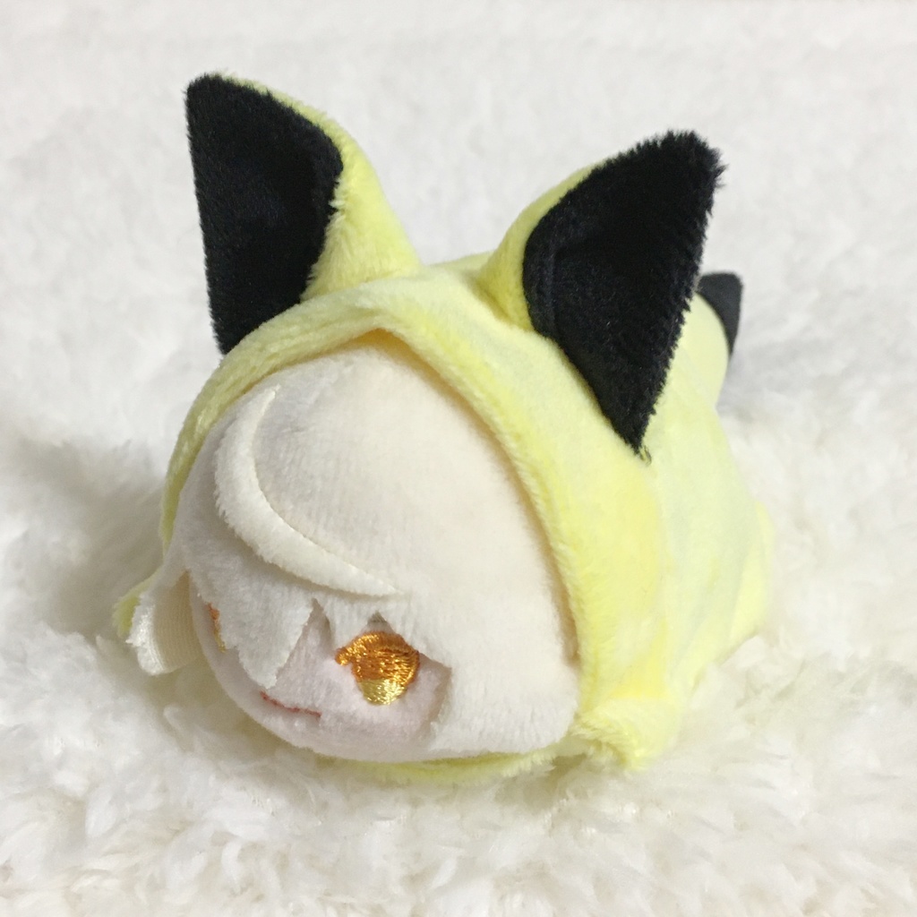 もちマス/もちころりん着ぐるみ きつね レモンイエロー&ブラック