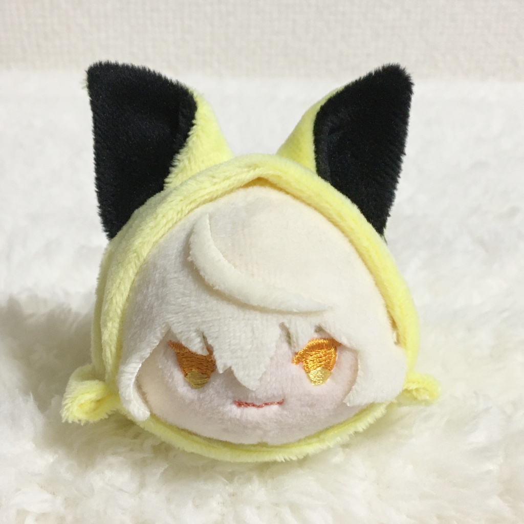 もちマス/もちころりん着ぐるみ きつね レモンイエロー&ブラック