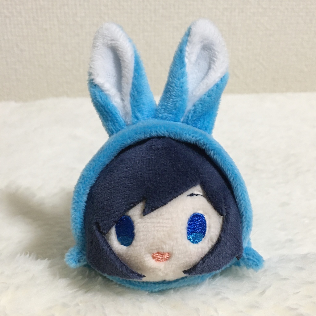 もちマス/もちころりん着ぐるみ　うさぎ　アクアブルー