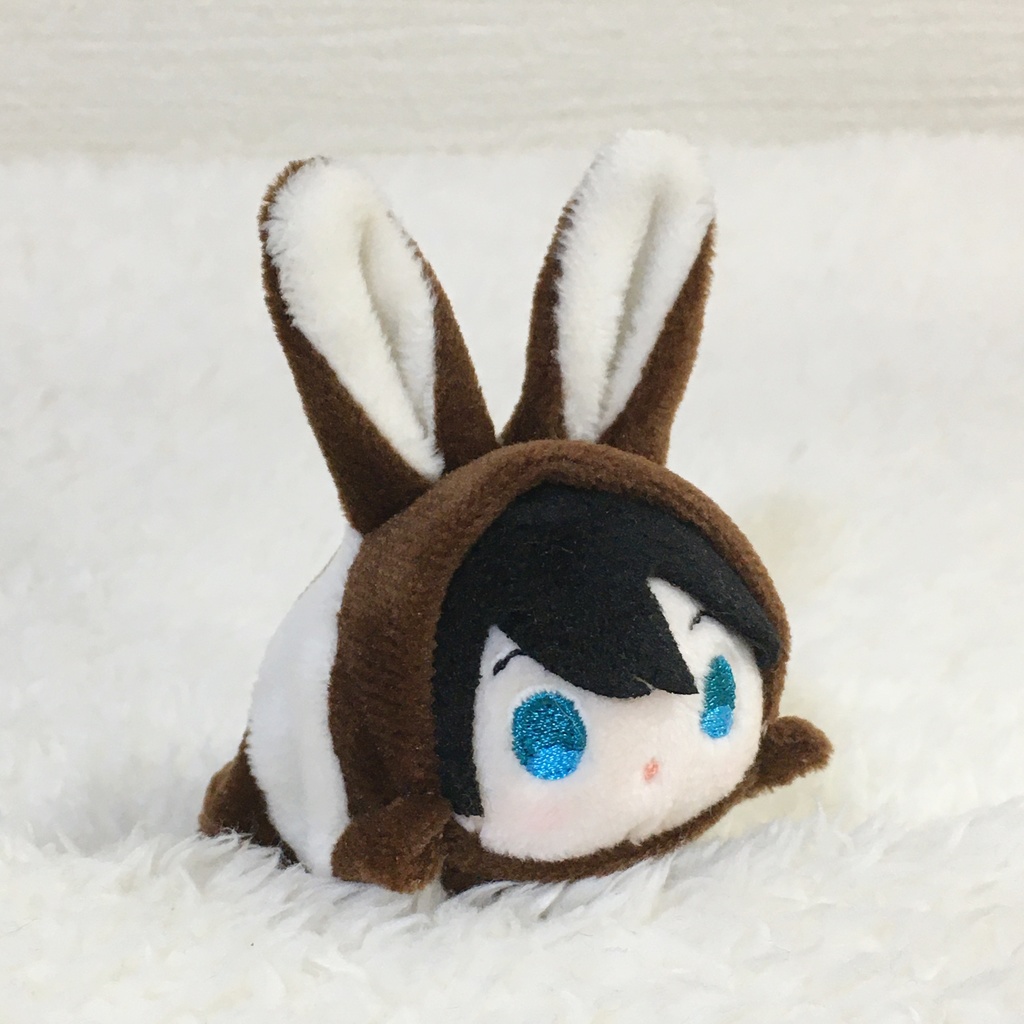もちマスミニ着ぐるみ うさぎ ブラウン&ミルク(ツートン)