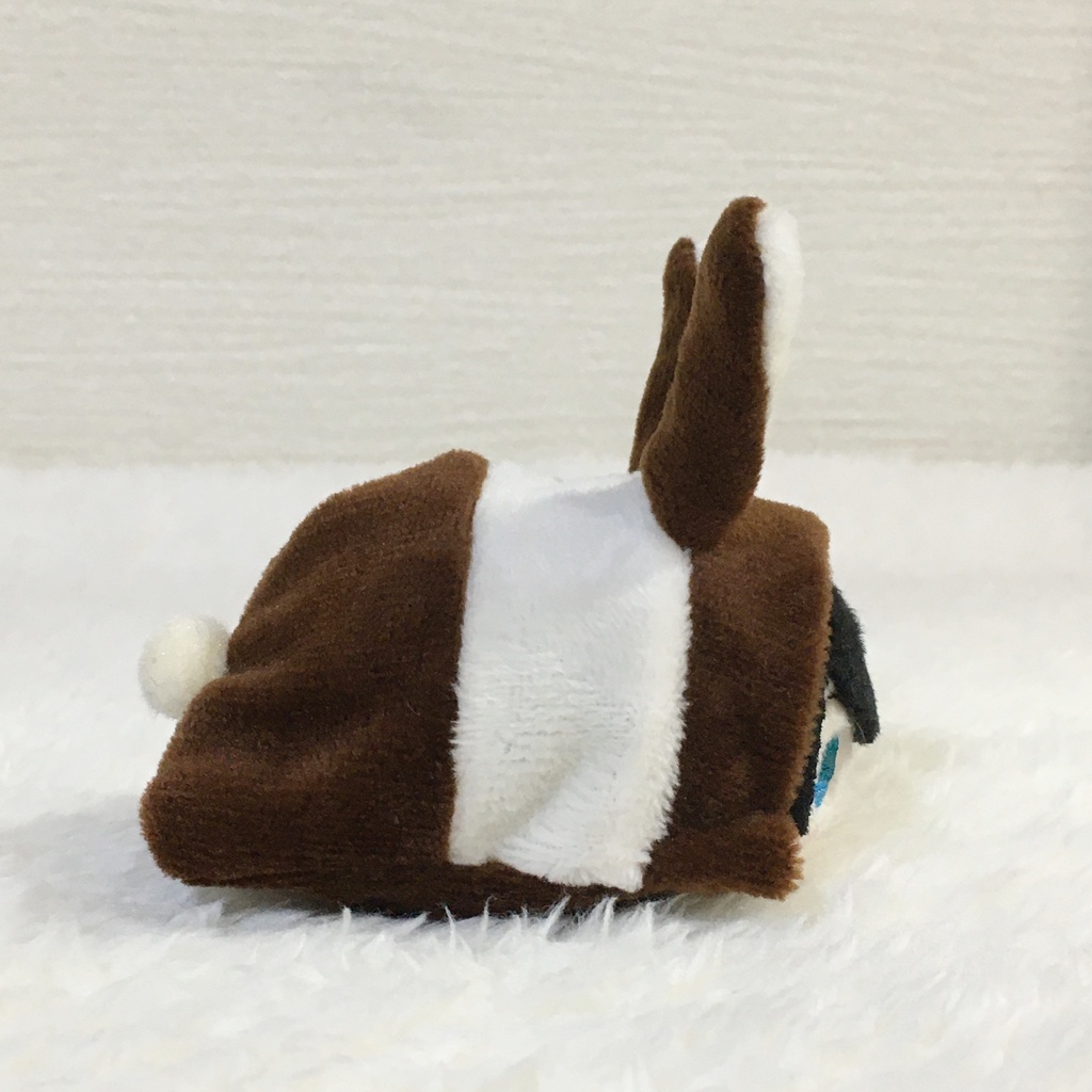 もちマスミニ着ぐるみ うさぎ ブラウン&ミルク(ツートン)