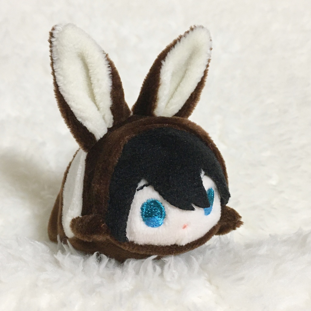 もちマスミニ着ぐるみ　うさぎ　ブラウン＆ミルク