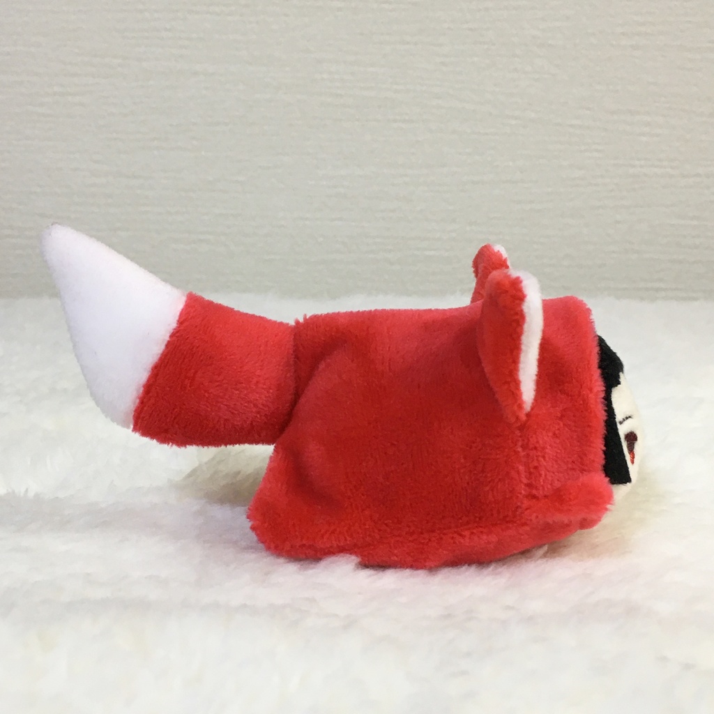 もちマスミニ着ぐるみ きつね レッド