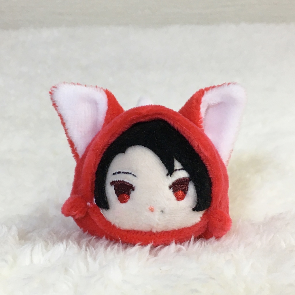 もちマスミニ着ぐるみ きつね レッド