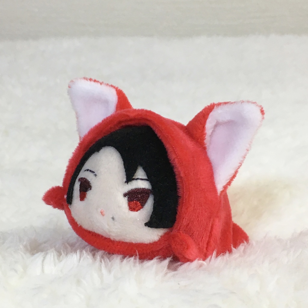 もちマスミニ着ぐるみ きつね レッド