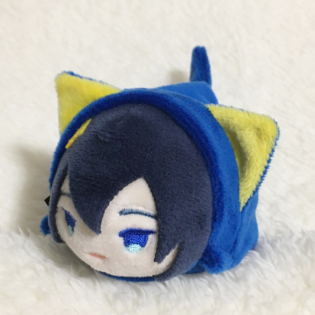 もちマス/もちころりん着ぐるみ ねこ ブルー&イエロー