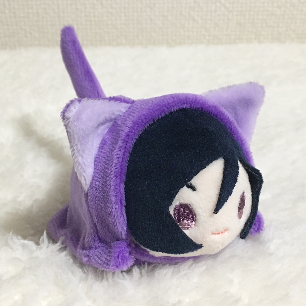 もちマス/もちころりん着ぐるみ ねこ バイオレット&ラベンダー