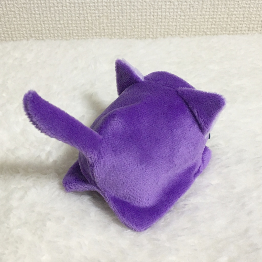 もちマス/もちころりん着ぐるみ ねこ バイオレット&ラベンダー