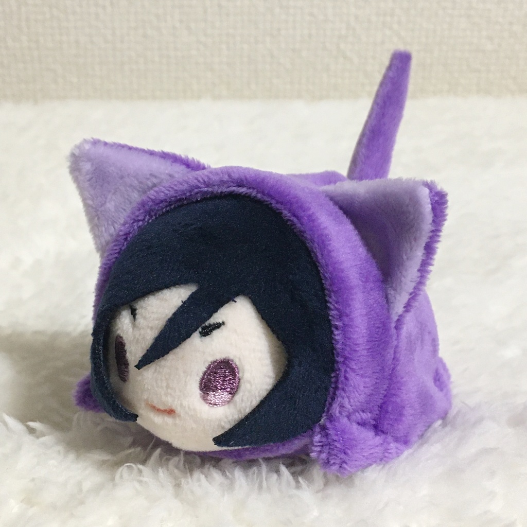 もちマス/もちころりん着ぐるみ ねこ バイオレット&ラベンダー