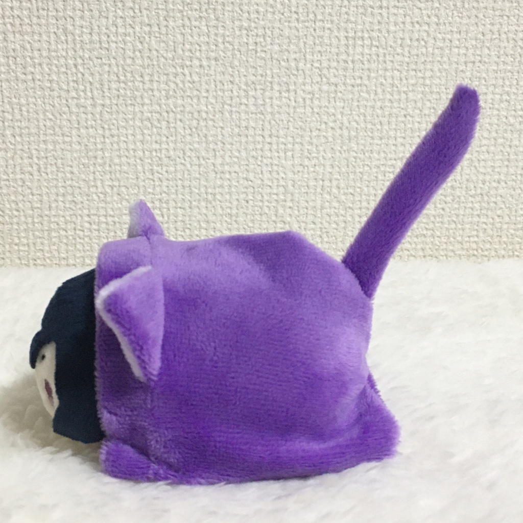 もちマス/もちころりん着ぐるみ ねこ バイオレット&ラベンダー