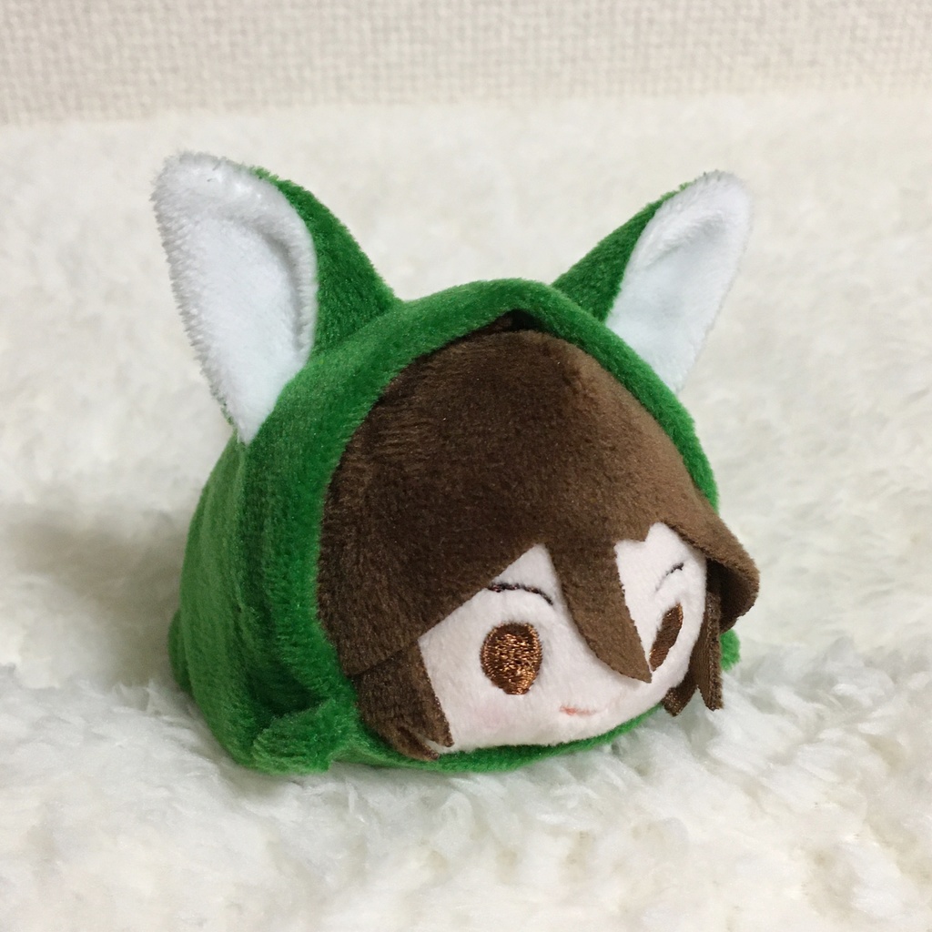 もちマス/もちころりん着ぐるみ きつね モスグリーン