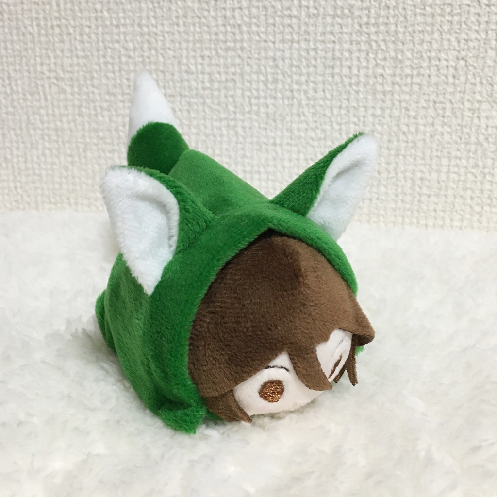 もちマス/もちころりん着ぐるみ きつね モスグリーン