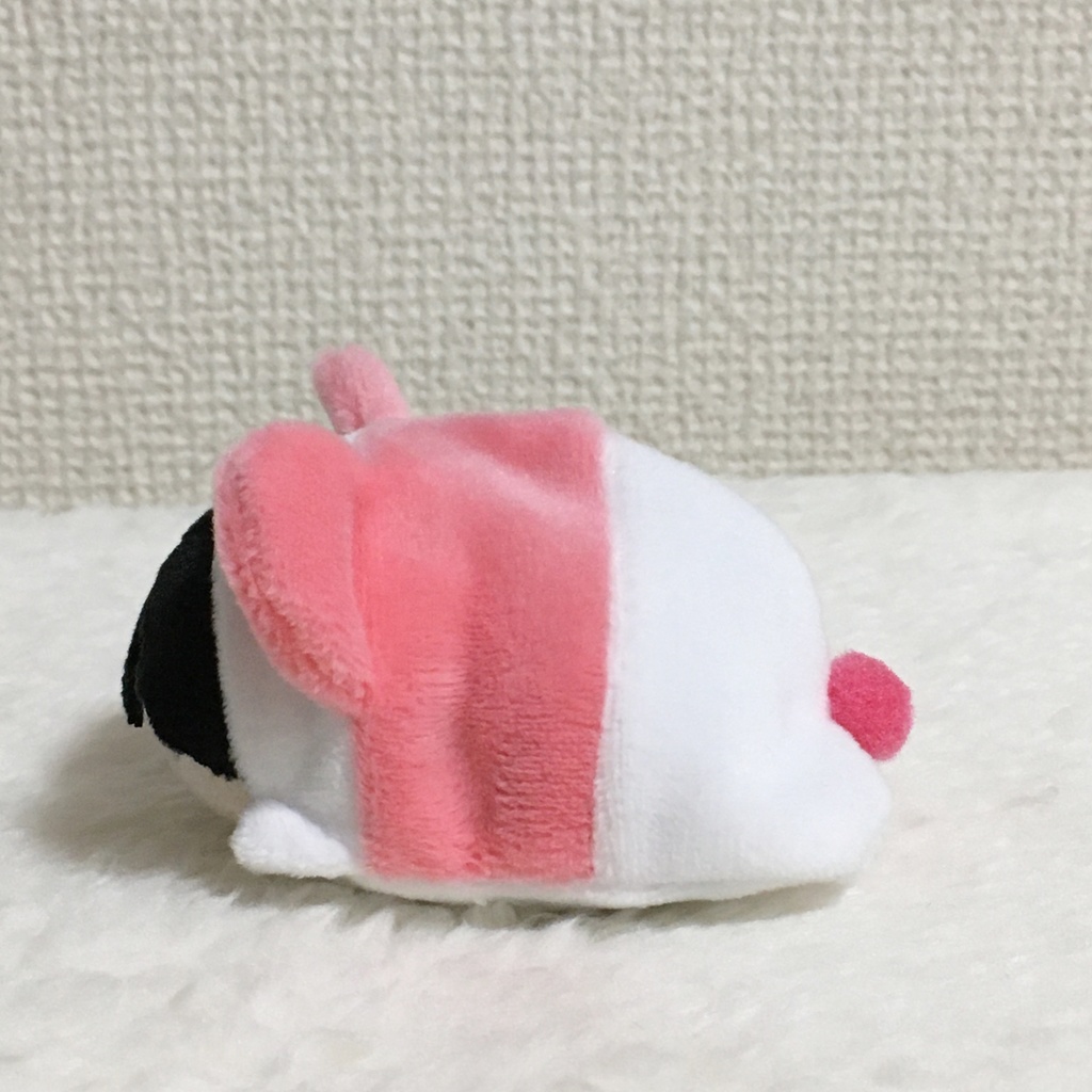 もちマスミニ着ぐるみ パンダ コーラルピンク