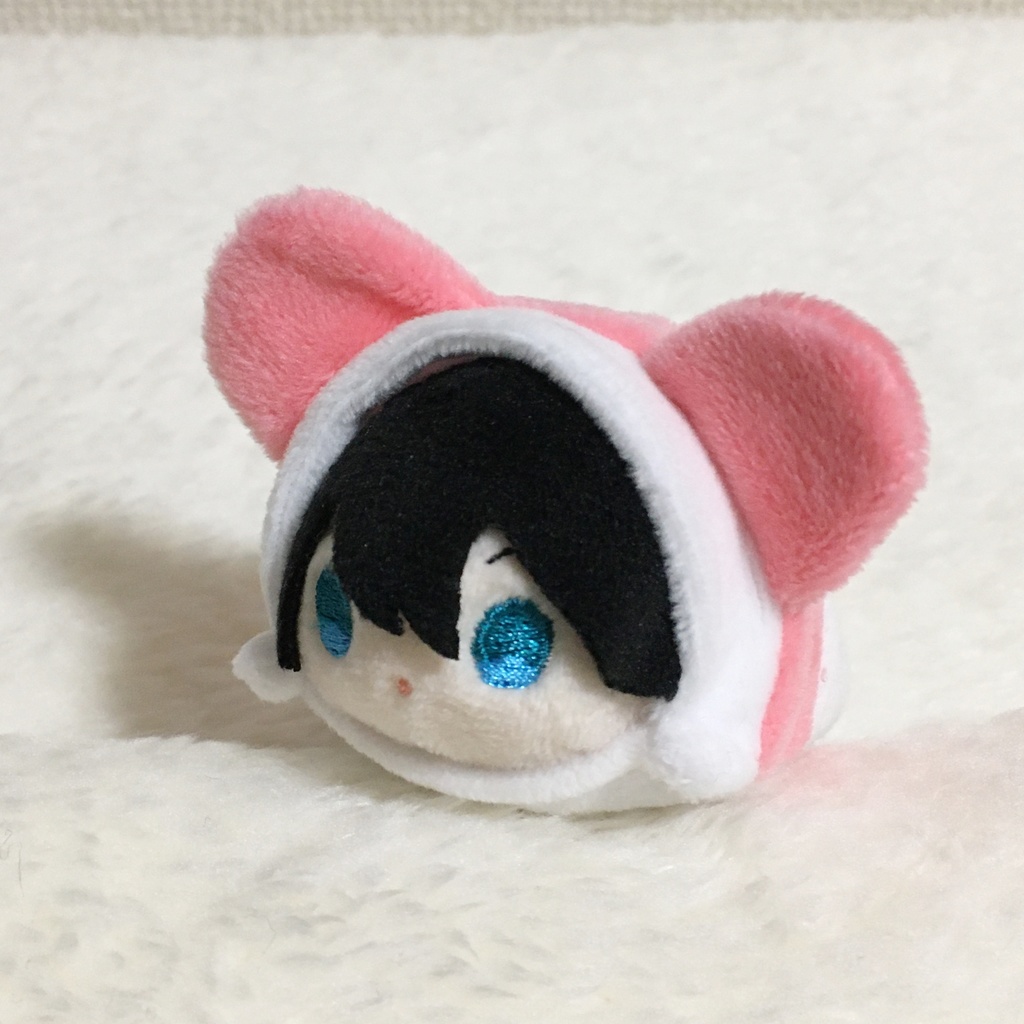 もちマスミニ着ぐるみ パンダ コーラルピンク